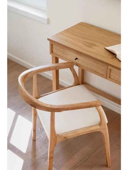 Helsinki C Model Bohem Ahşap Sandalye - Resim 4