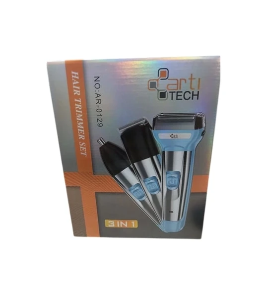 ArtıTech Professıonal Traş Makinesi 3 Başlıklı (Saç Sakal Düzeltici) Ar-0129 - 1