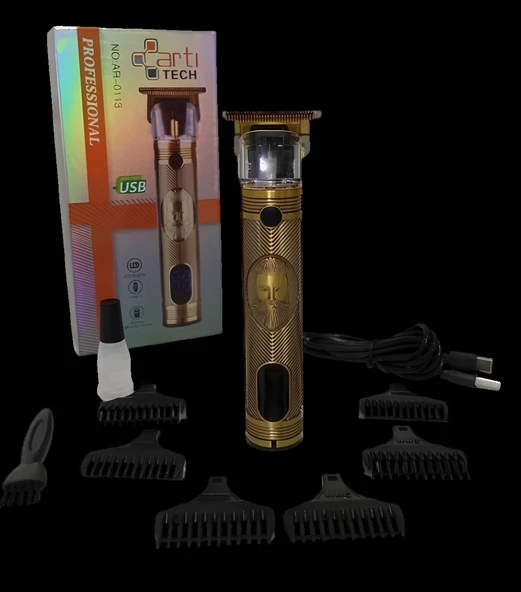 Artitech Tıraş Makinesi Şarjlı LCD Ekran Professional AR-0113 (Saç Sakal Düzeltici) - 1