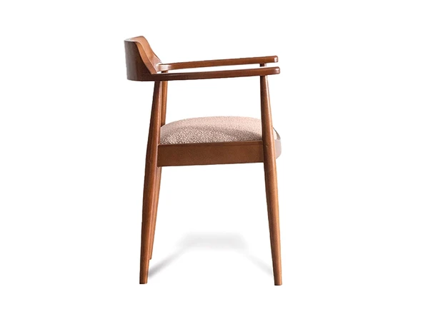 Lines İskandinav Ahşap Sandalye - Resim 9