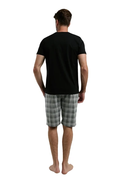 Arnetta Erkek Battal Kısa Kol Pijama Takım 3346 - Resim 6
