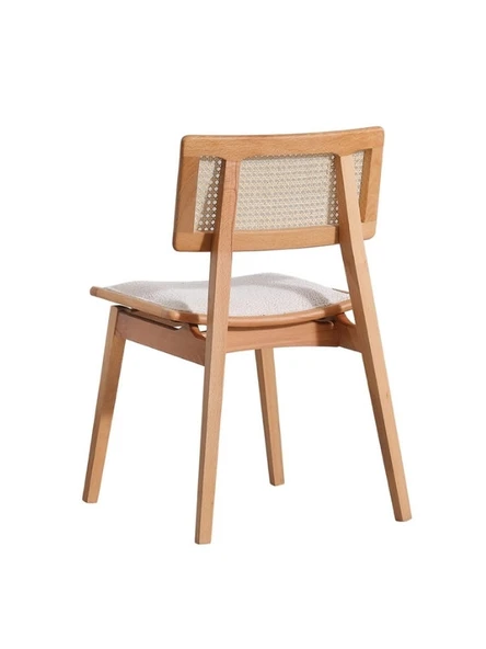 Tokyo Natural Ahşap Masa Sandalye Takımı 110x110 - Resim 6