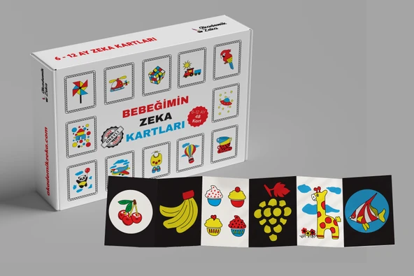 0-6 Ay,0-12 Ay,12-36 Ay Ve Dikkat&odak Geliştirme Zeka Kartları - 3