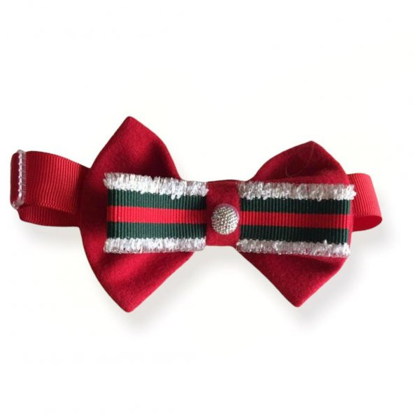 GC Silver Yılbaşı Köpek Papyonu - 6