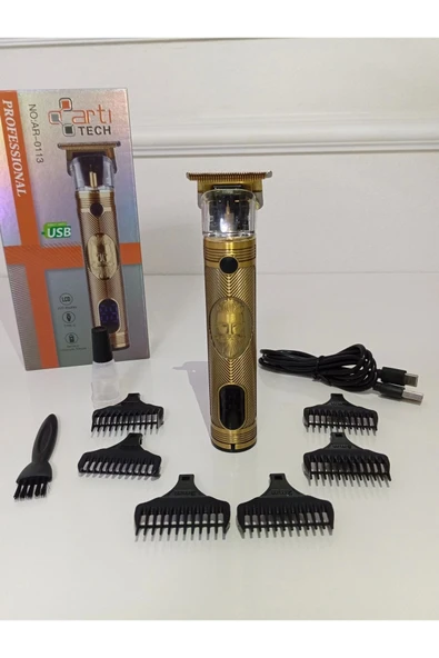 Artitech Tıraş Makinesi Şarjlı LCD Ekran Professional AR-0113 (Saç Sakal Düzeltici) - 2