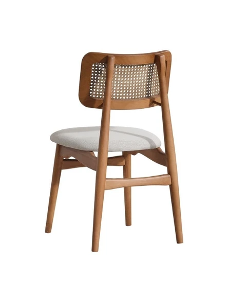 Helios Hazeranlı Natural Ahşap Bohem Sandalye - Resim 8