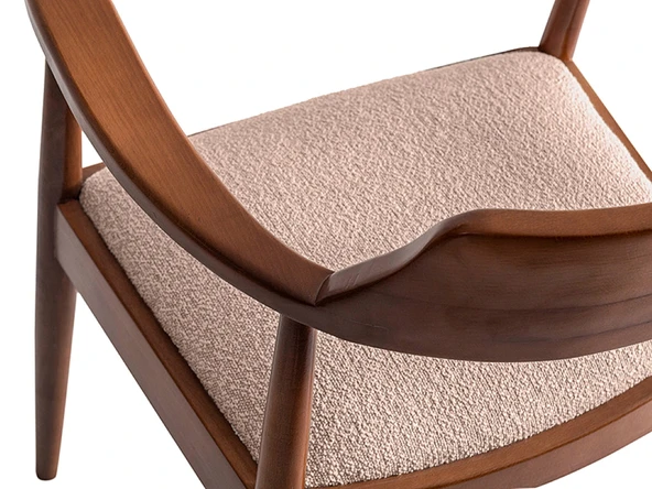 Lines İskandinav Ahşap Sandalye - Resim 11