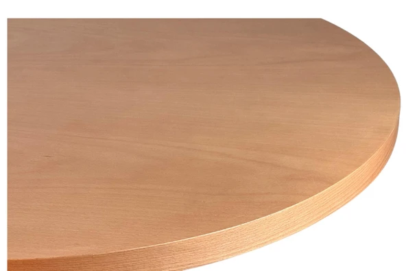 Athena İskandinav Natural Ahşap Masa Sandalye Takımı 100x100 - Resim 5