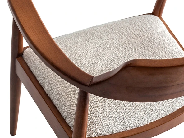 Lines İskandinav Ahşap Sandalye - Resim 6