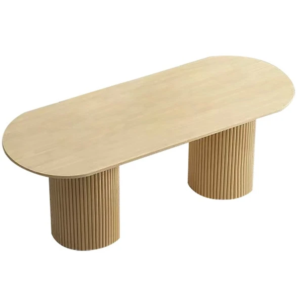 Palma İskandinav Ahşap Masa Sandalye Takımı 90x170 - Resim 6