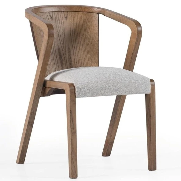 Bianca Teddy Ahşap Sandalye - Resim 6