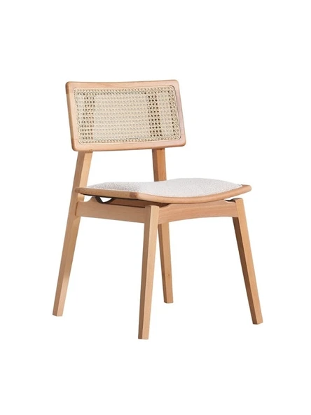 Tokyo Natural Ahşap Masa Sandalye Takımı 110x110 - Resim 5