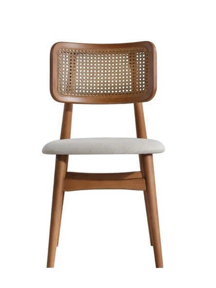 Helios Hazeranlı Natural Ahşap Bohem Sandalye - Resim 11