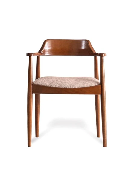 Lines İskandinav Ahşap Sandalye - Resim 7