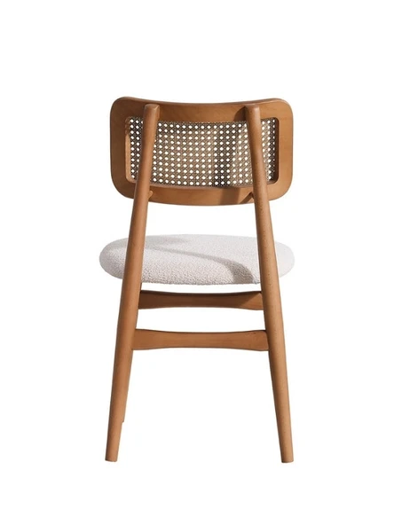 Helios Hazeranlı Natural Ahşap Bohem Sandalye - Resim 12