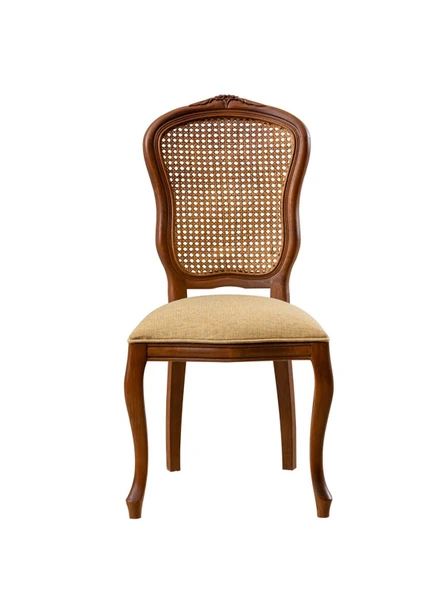 Victoria Hazeranlı Ahşap Oymalı Country Sandalye - Resim 5