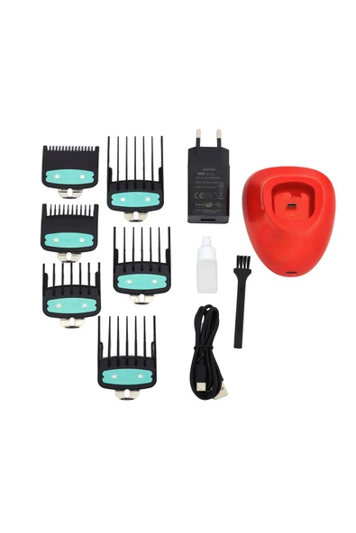 Powertec TR-3900 Profesyonel Usb Şarjlı Saç Sakal Tıraş Makinesi Yüksek Devir 10.000 RPM - 5