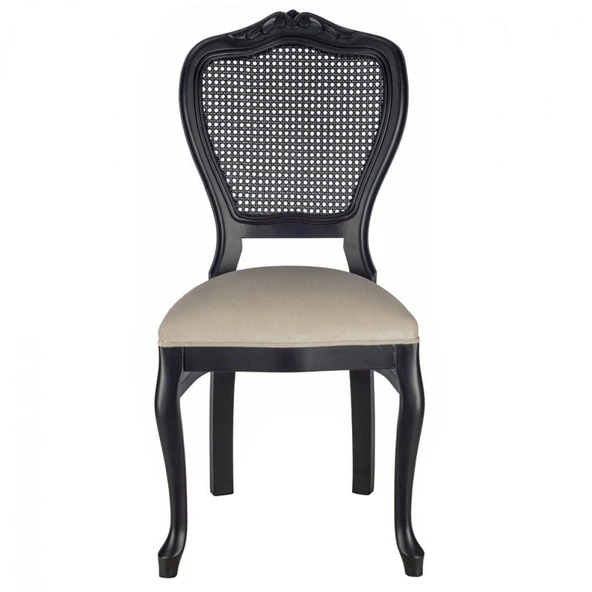 Versailes Hazeranlı Klasik Ahşap Sandalye - Resim 6