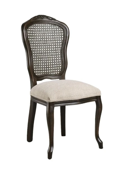 Victoria Hazeranlı Ahşap Oymalı Country Sandalye - Resim 11