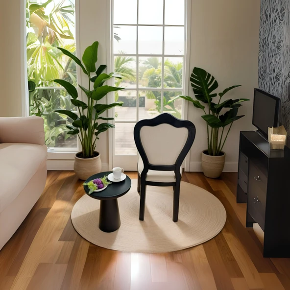 Versailes Klasik Ahşap Sandalye - Resim 9