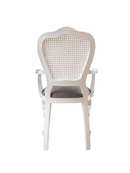 Versailes Hazeranlı Kolçaklı Klasik Ahşap Sandalye - Resim 6