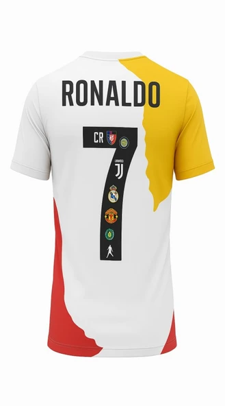 Cristiano Ronaldo C02853 7 Özel Tasarım Forması Tüm Kulüpler - Resim 2