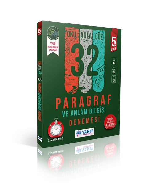 Yanıt 5. Sınıf Anlam Bilgisi 32 Deneme
