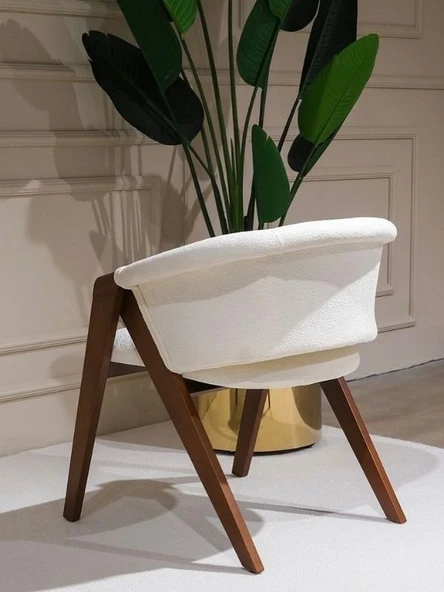 Zeta Teddy Ahşap Sandalye - Resim 12