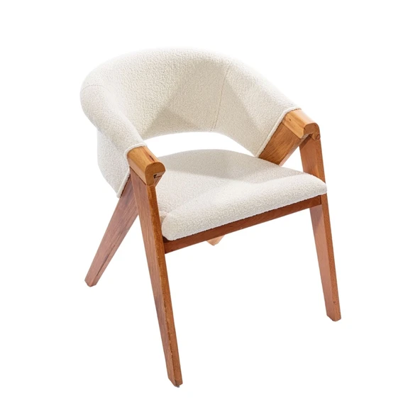 Zeta Teddy Ahşap Sandalye - Resim 6