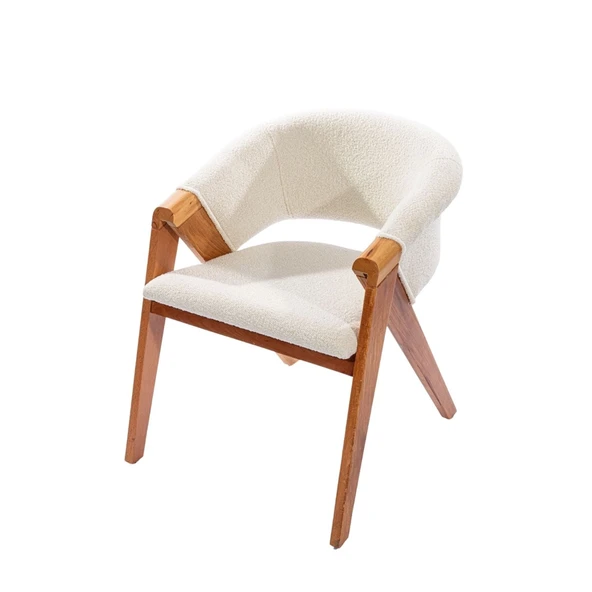 Zeta Teddy Ahşap Sandalye - Resim 5