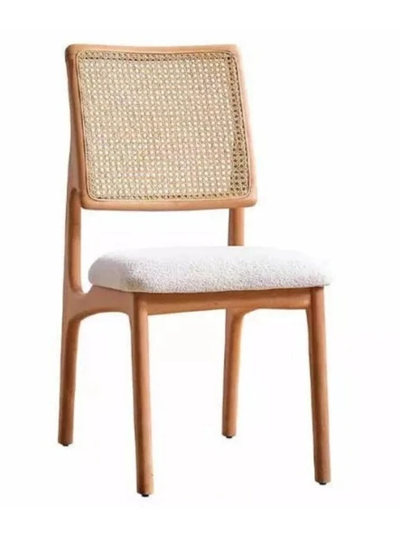 Hermes Plazma Hazeranlı Model Hasırlı Ahşap Sandalye - 1