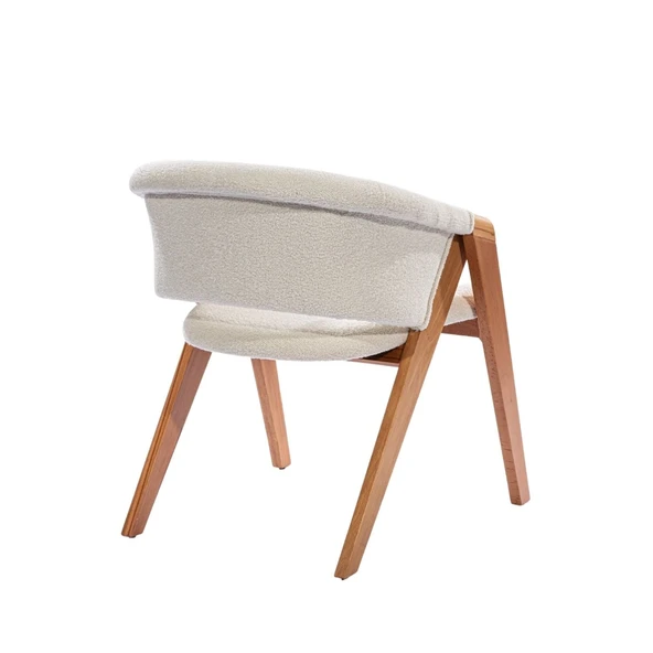 Zeta Teddy Ahşap Sandalye - Resim 3