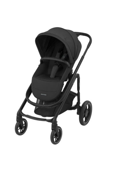 Maxi Cosi Plaza Ekstra Portbebeli Seyahat Sistem Olabilen Bebek Arabası Essential Black