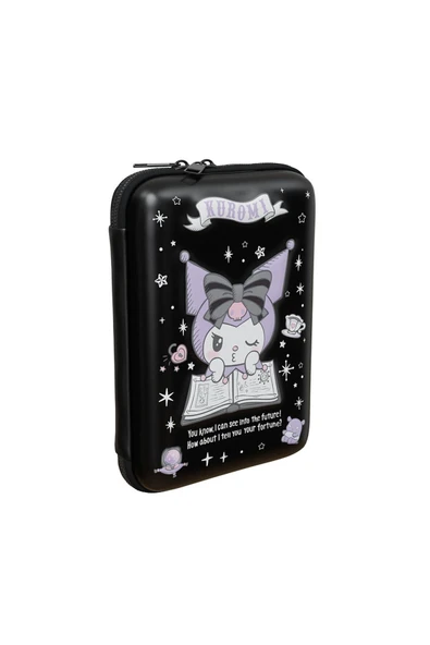 Kuromi Organizerli Kalem Çantası 3328 - Resim 2