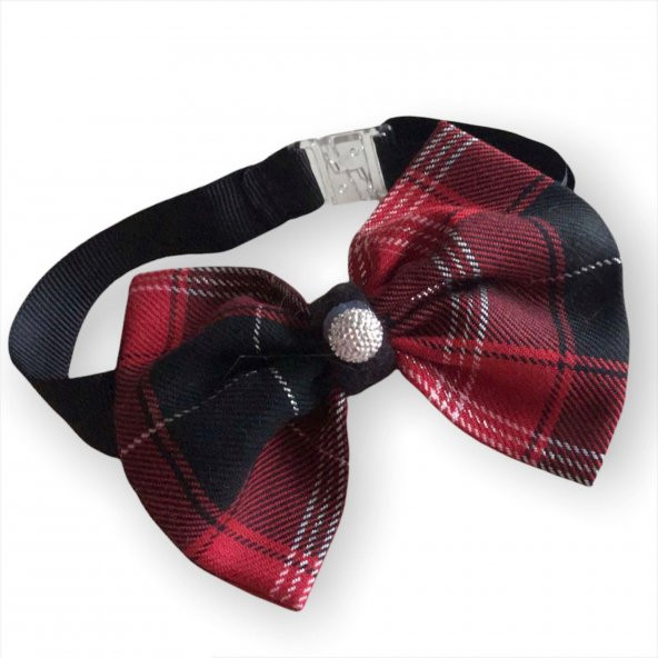 BB Ekose Black Köpek Papyonu - 4