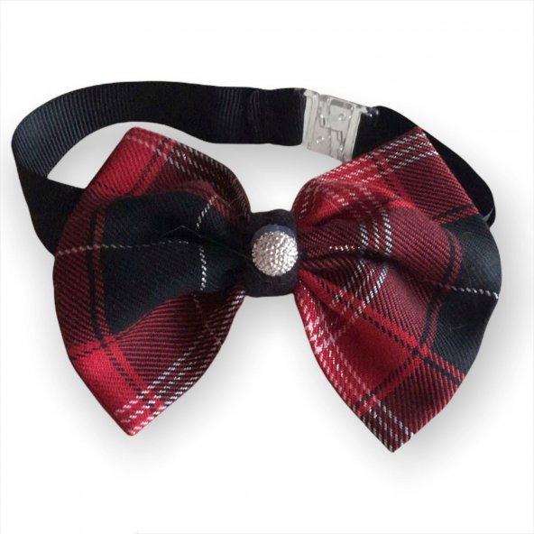 BB Ekose Black Köpek Papyonu - 5