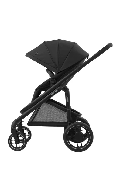 Maxi Cosi Plaza Ekstra Portbebeli Seyahat Sistem Olabilen Bebek Arabası Essential Black - 3