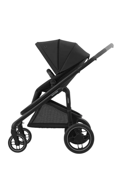 Maxi Cosi Plaza Ekstra Portbebeli Seyahat Sistem Olabilen Bebek Arabası Essential Black - 4