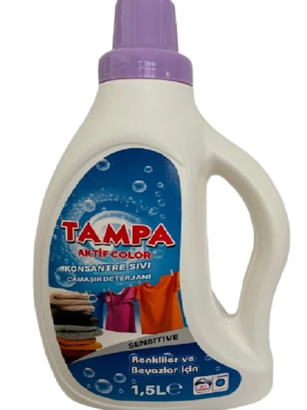 NRM TAMPA Beyaz SENSİTİVE Sıvı Çamaşır Deterjanı 1,5 Lt ürün görseli