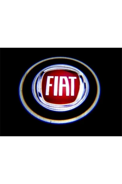 Fiat Araçlarına Kapı Altı Led Logo Mesafe Sensörlü Yeni Nesil - Resim 2