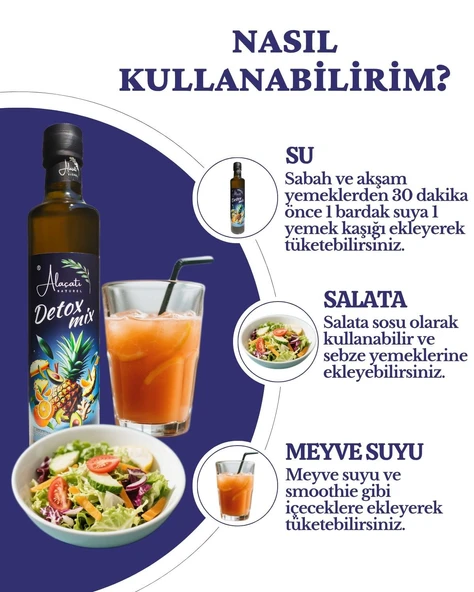 Detox Mix Sirkesi Doğal Fermantasyon 500 ml - 3