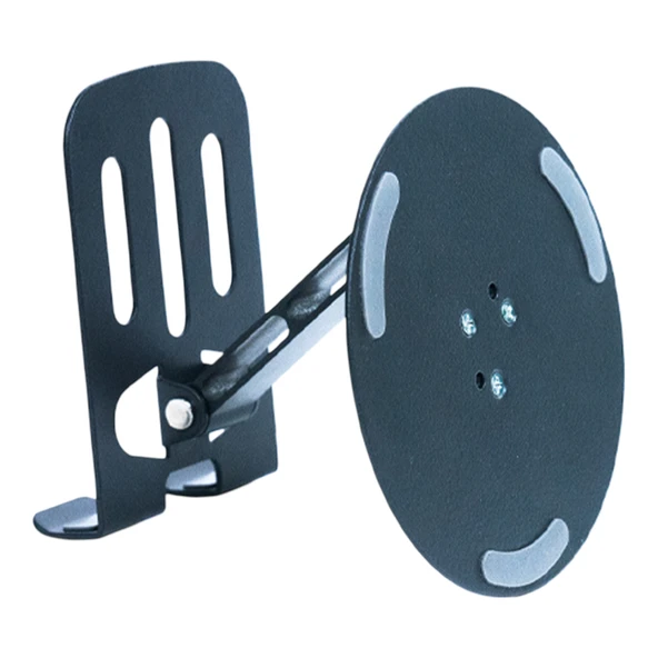 K13 Gri Telefon Standı – Metal, 360° Döner, Ayarlanabilir Yükseklik - 4
