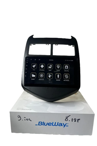 Chevrolet aveo 2012-2018 BLUEWAY 8-128 TAM PROFESYONEL OEM MULTİMEDİA - Resim 2