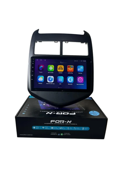 Chevrolet aveo 2012-2018 FORX 6-128 TAM PROFESYONEL OEM MULTİMEDİA - 3