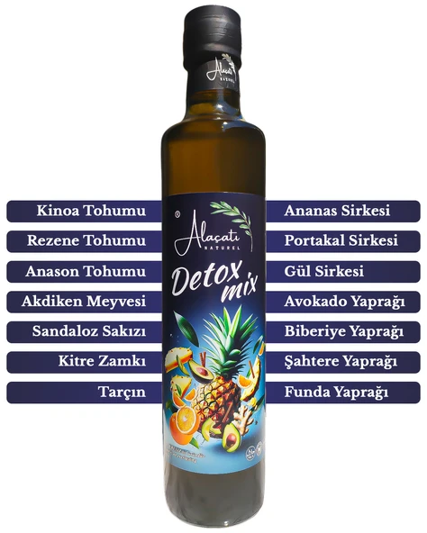 Detox Mix Sirkesi Doğal Fermantasyon 500 ml