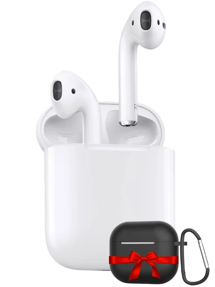 Airbuds 2 Kulak içi Bluetooth Kulaklık + AirPods Pro 3 Koruma Kılıfı iPhone Pop-Up Kablosuz Kulaklık