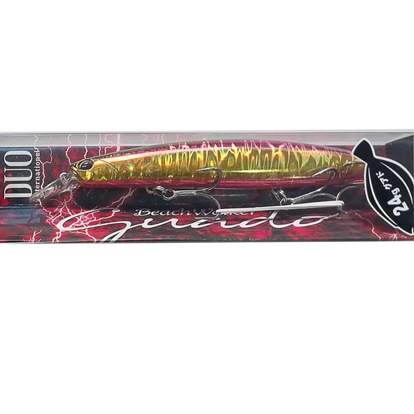 Duo Beach Walker Guado 130S 13cm 24gr Sinking Maket Balık  Tagaki Rainbow Gold - 1
