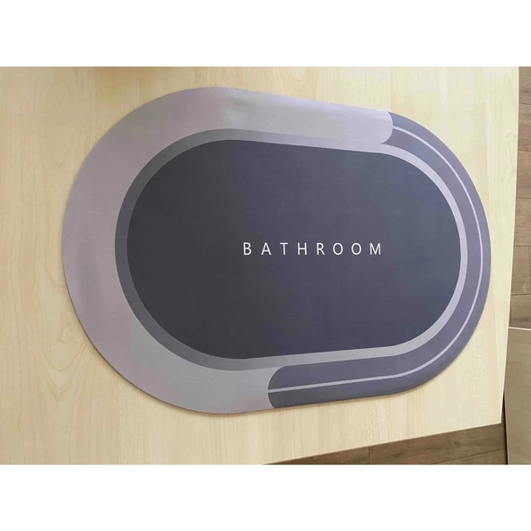 Sihirli Su Emici Kaydırmaz Banyo Paspası Banyo Ayak Matı - 4