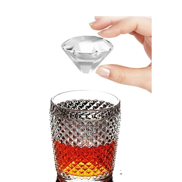 Diamond Elmas Şeklinde Buz Kalıbı 18 Bölmeli - 4