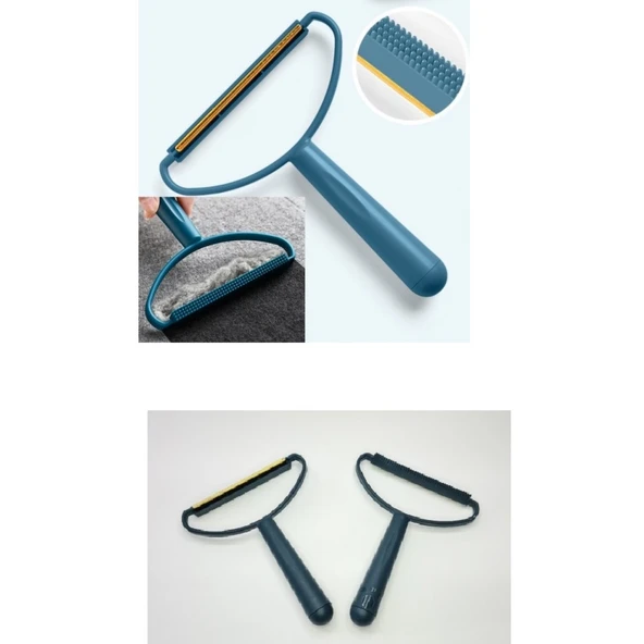 Kazak - Elbise - Halı Tüyü Temizleme Çift Taraflı Tüy Tiftik Toparlayıcı - 5